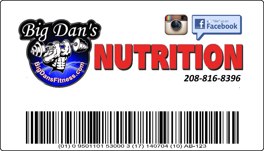 Big Dan's Fitness Gift Card