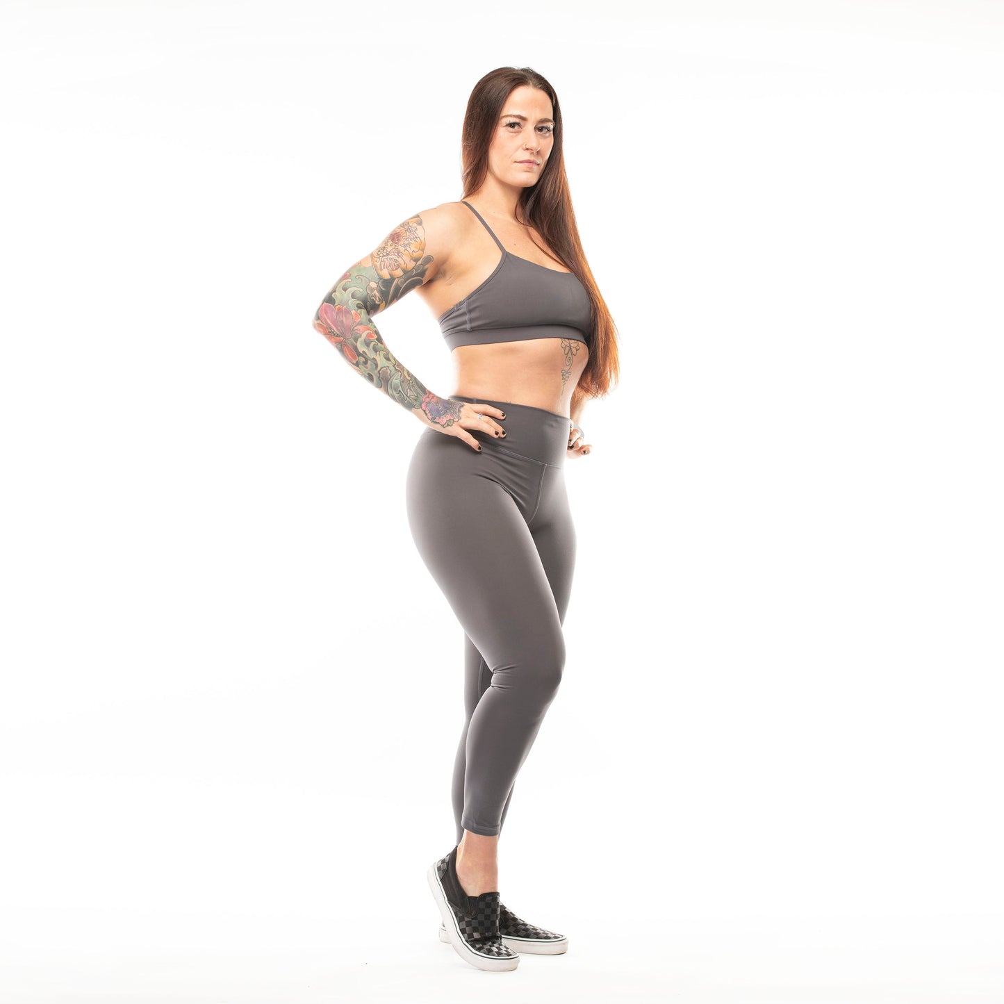 Alsea Grey Full Length Classic Leggings