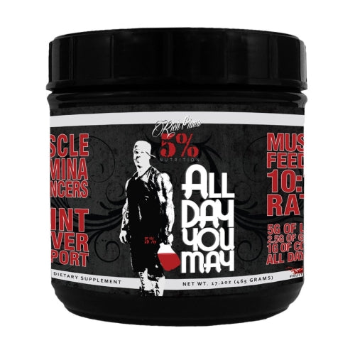 All Day You May, 5% Nutrition by, Rich Piana