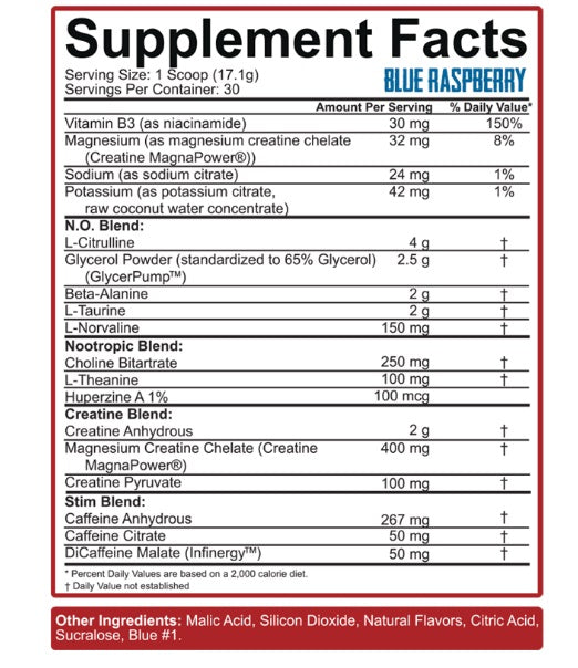 KILL IT Reloaded Pre-Workout, 5%