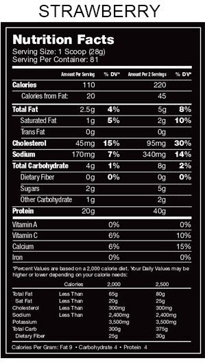 MyoLean 100% WHEY 5LB, 81 Serv.