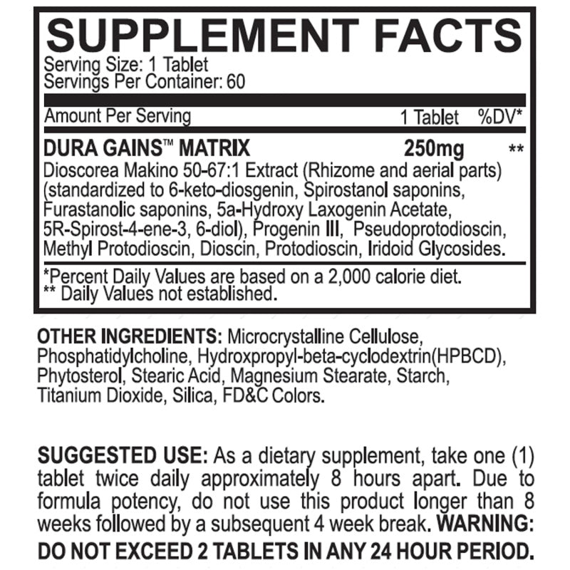 DURA GAINS ANABOLIC ACTIVATOR
