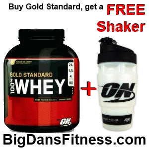 Optimum 100% Gold Standard Whey  5 lb, FREE Shaker Cup!