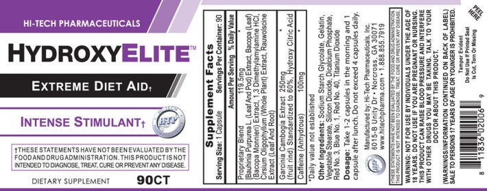 HydroxyElite, Hi-Tech Pharma