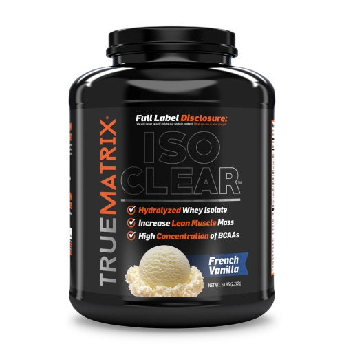 ISO-CLEAR Hydrolyzed Isolate Protein, 5LB