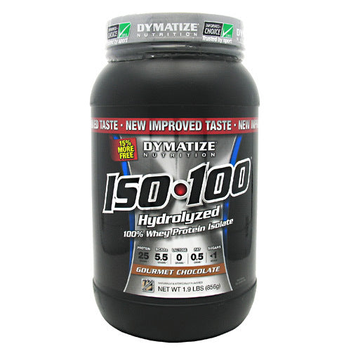 Dymatize, ISO-100 1.9lb, 15% MORE FREE!