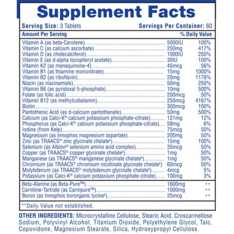 Musclevite 180 Tab, by Hi-Tech Pharma