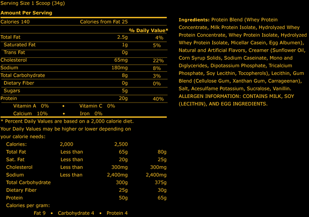 Body Building Stack w-, ABB Pure Pro Protein!