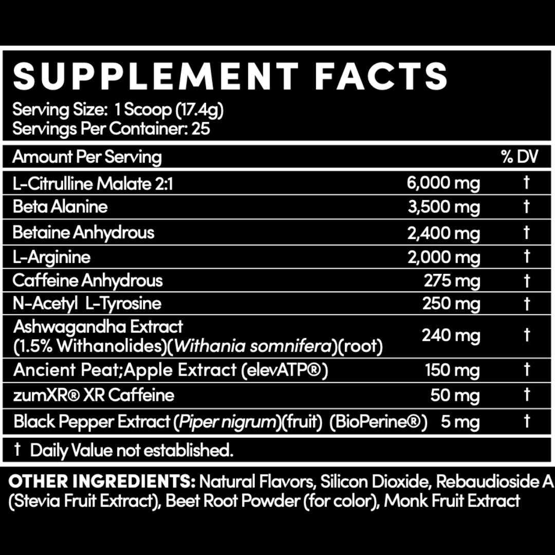 Thentic All Natural PRE-Workout