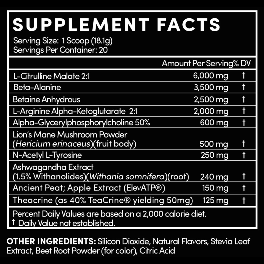Thentic Non-Stim PRE-Workout