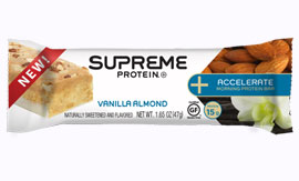 Supreme Protein Accerlerate Morning Bars, Box