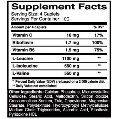 Dymatize BCAA Complex 2200, 200 caps