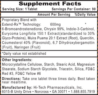 Estrogenex, Hi-Tech Pharmaceuticals