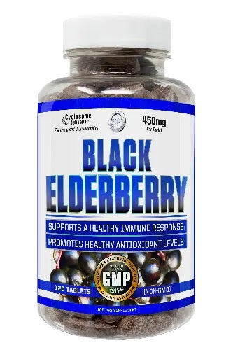 Black Elderberry 120 tablets, Hi-Tech Pharma