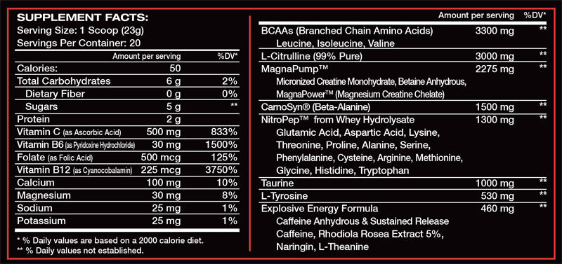 HyperShock Preworkout by Myogenix