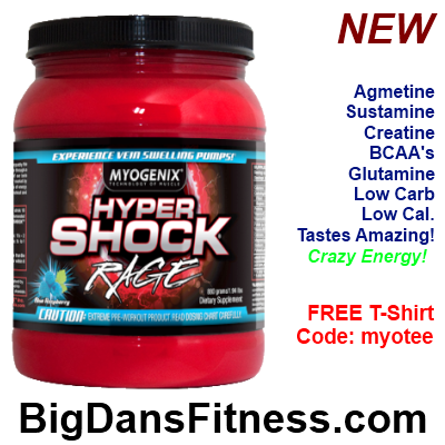 Myogenix HyperShock Rage 40 Serv.