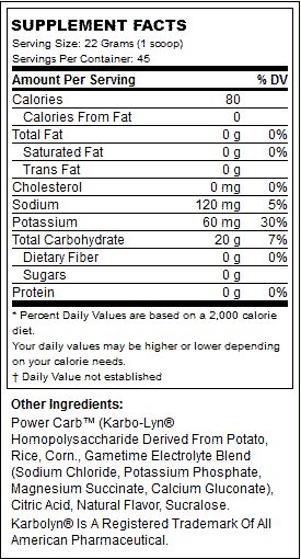 Labrada Power Carb Gametime 4 lbs