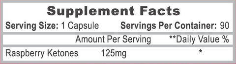 Raspberry Ketones by Hi-Tech Pharmaceuticals