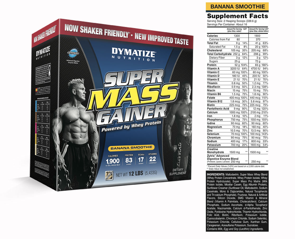 Dymatize Super Mass Gainer 12 lb.