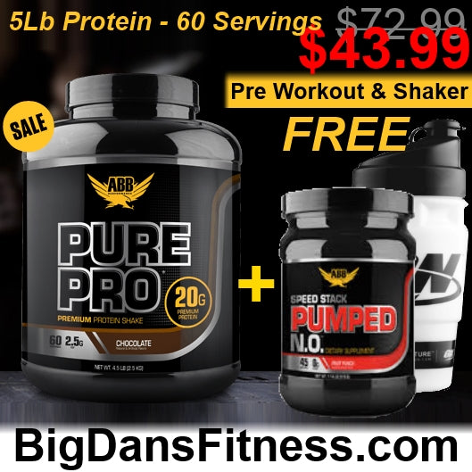 Body Building Stack w-, ABB Pure Pro Protein!