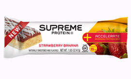 Supreme Protein Accerlerate Morning Bars, Box