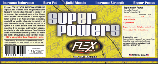 FLEX Fitness Products Super Powers