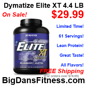 Dymatize Elite XT 4.4lb, Sale!
