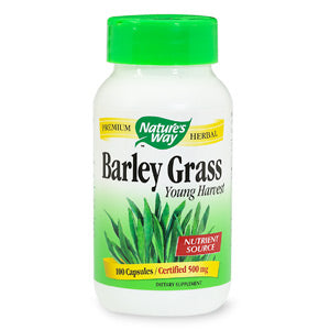 Barley Grass, Nature's Way, 100 caps