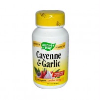 Cayenne and Garlic, Nature's Way, 100 caps