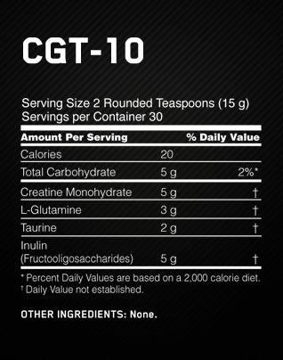 CGT-10, Optimum Nutrition, in stock!