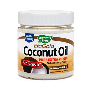 Coconut Oil, 16 oz, Nature's Way