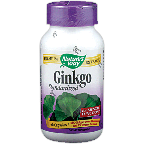 Ginkgo 60 caps, Nature's Way