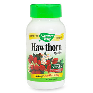 Hawthorn Berries, Nature's Way, 180 Vcaps