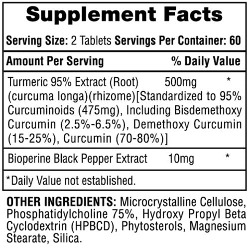 Turmeric 95 by Hi-Tech Pharmaceuticals, 120ct